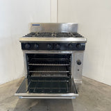 Blue Seal G506DF 6 Burner Range Oven