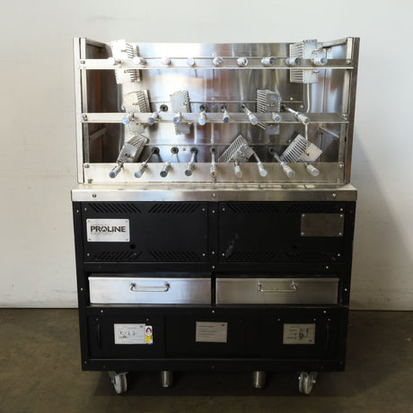 Scheer Proline LVR500A 1200mm Gas Lava Rock Rotisserie