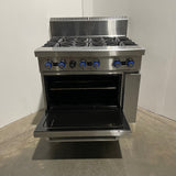 CookRite AT80G6B-O Range Oven