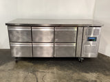 Polar DA548-A 6 Drawer Counter Fridge