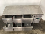 Polar DA548-A 6 Drawer Counter Fridge