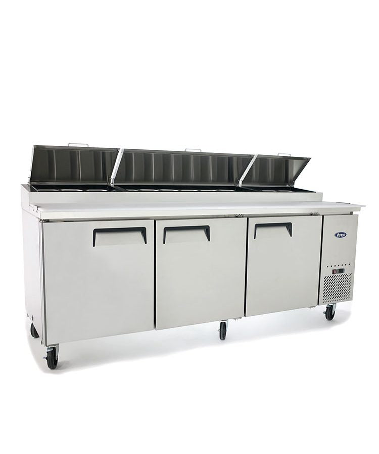 Atosa 3 DOOR PIZZA PREP TABLE FRIDGE 2362 MM MPF8203