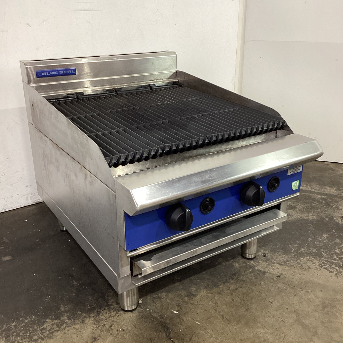 Blue Seal G594-LS-BLK-NG Chargrill
