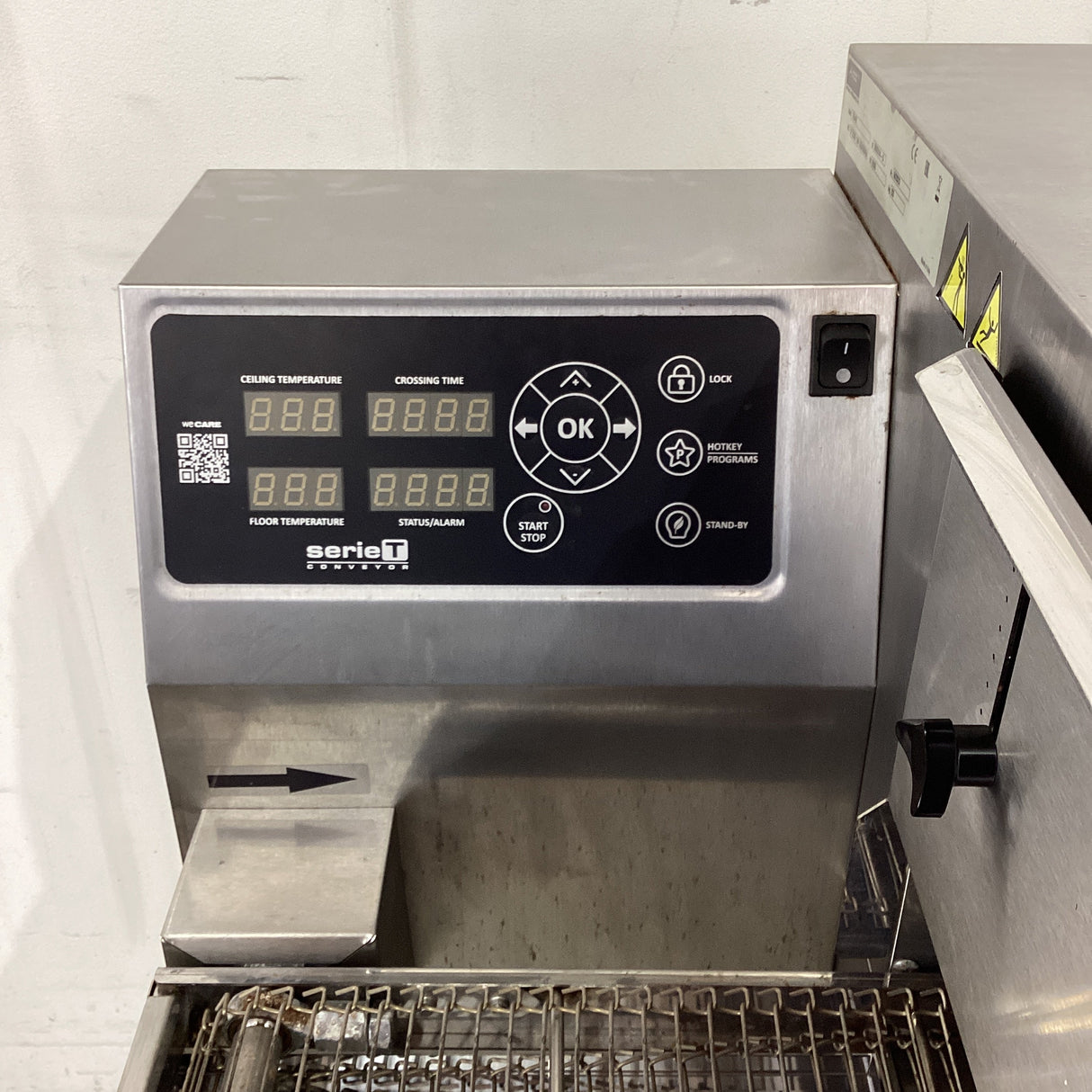 Moretti Forni T64E-1 Conveyor Oven + Stand