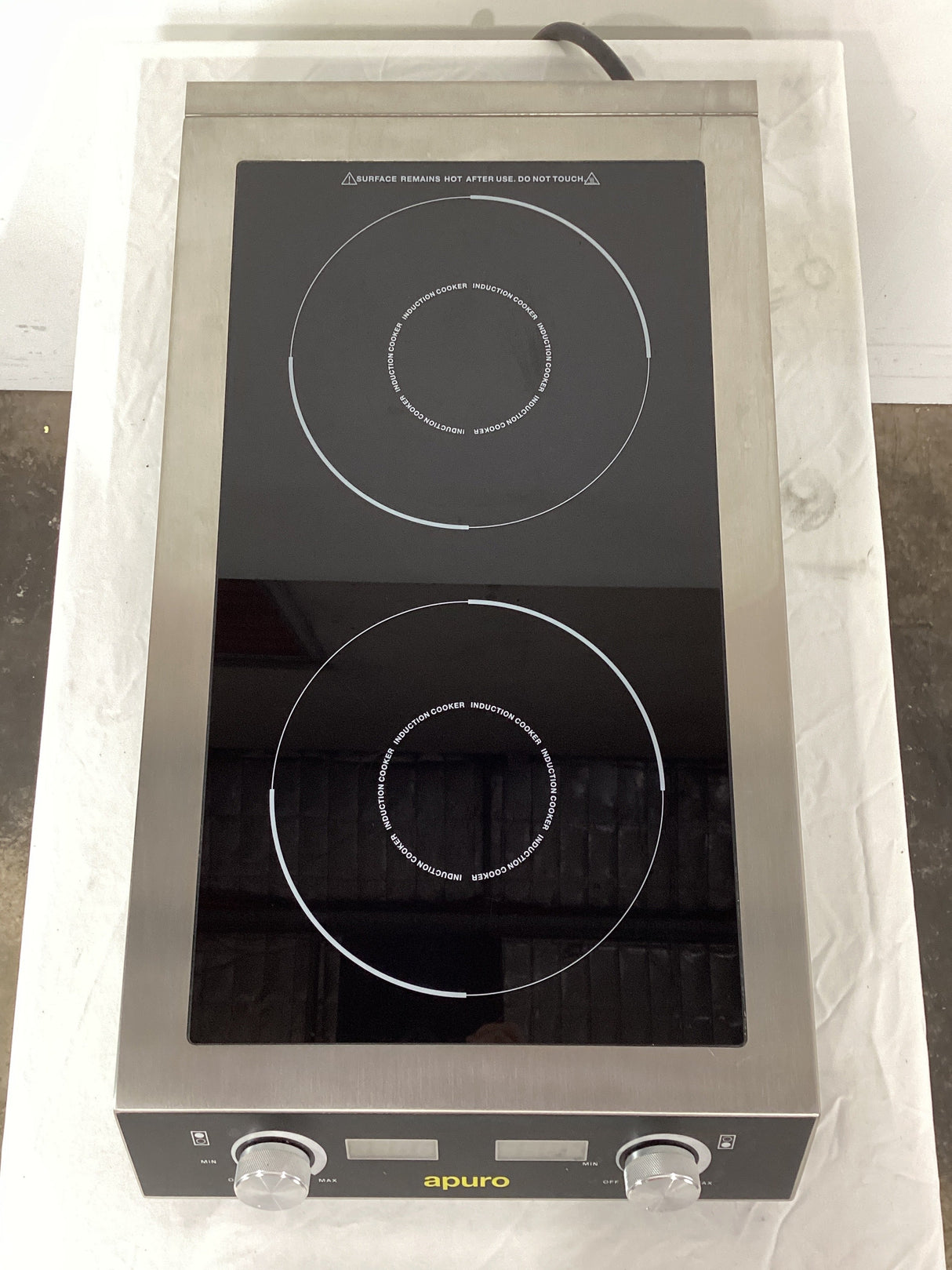 Apuro GF239-A Double Induction Cooktop