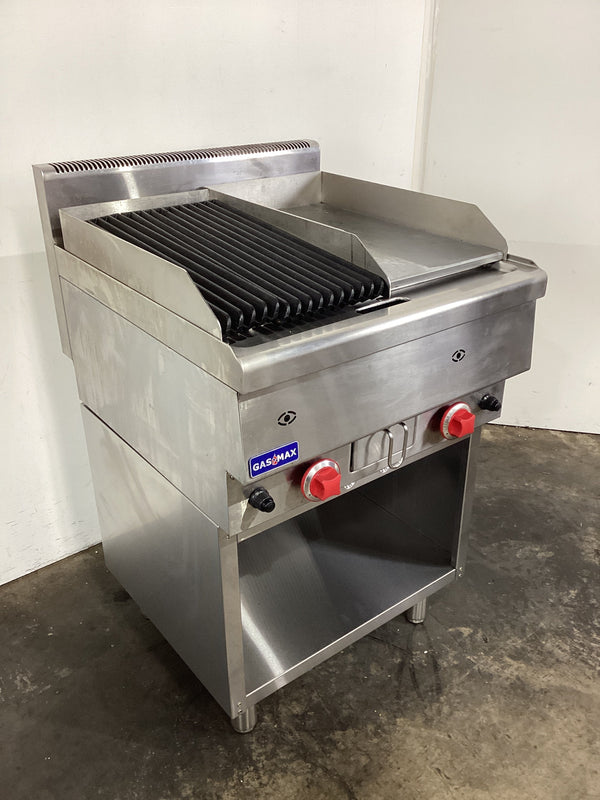Gasmax JUS-TRGH60 Griddle Char Grill + Griddle