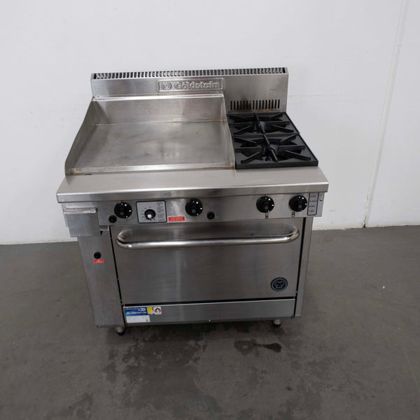 Goldstein PF24G228 2 Burner Range Oven + 2 Burner Griddle