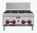 Gasmax RB-4E 4 Burner Cooktop + Stand