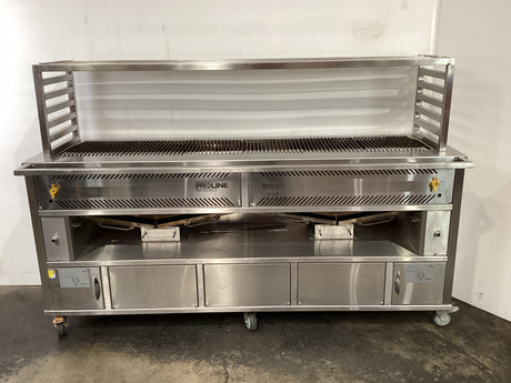 Scheer LV610A Lava Rock Rotisserie