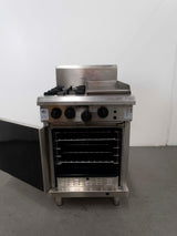 Luus RS-2B3P Griddle/Oven Combo