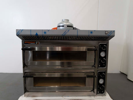 As New Prismafood TP-2 Double Deck Pizza Oven