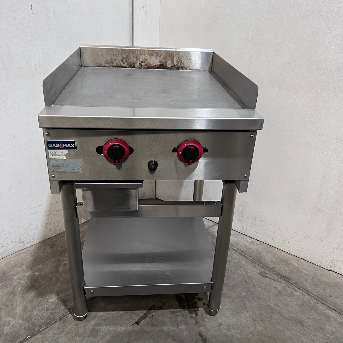 Federal RGT-24E 2 Burner Griddle + Stand