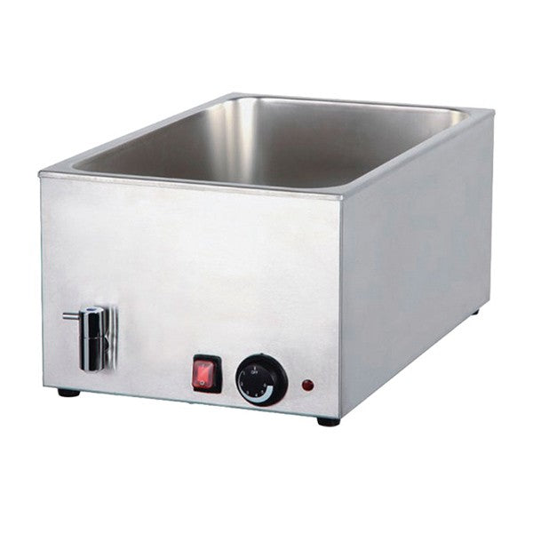 Cookrite BAIN MARIE WITH MECHANICAL CONTROLLER AND DRAIN 580X340X245 | COOKRITE 8710
