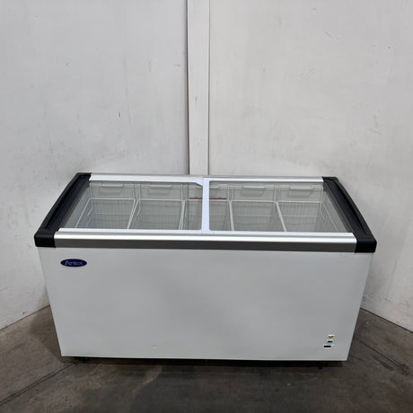 Atosa SD-520P Flat Glass Top Chest Freezer