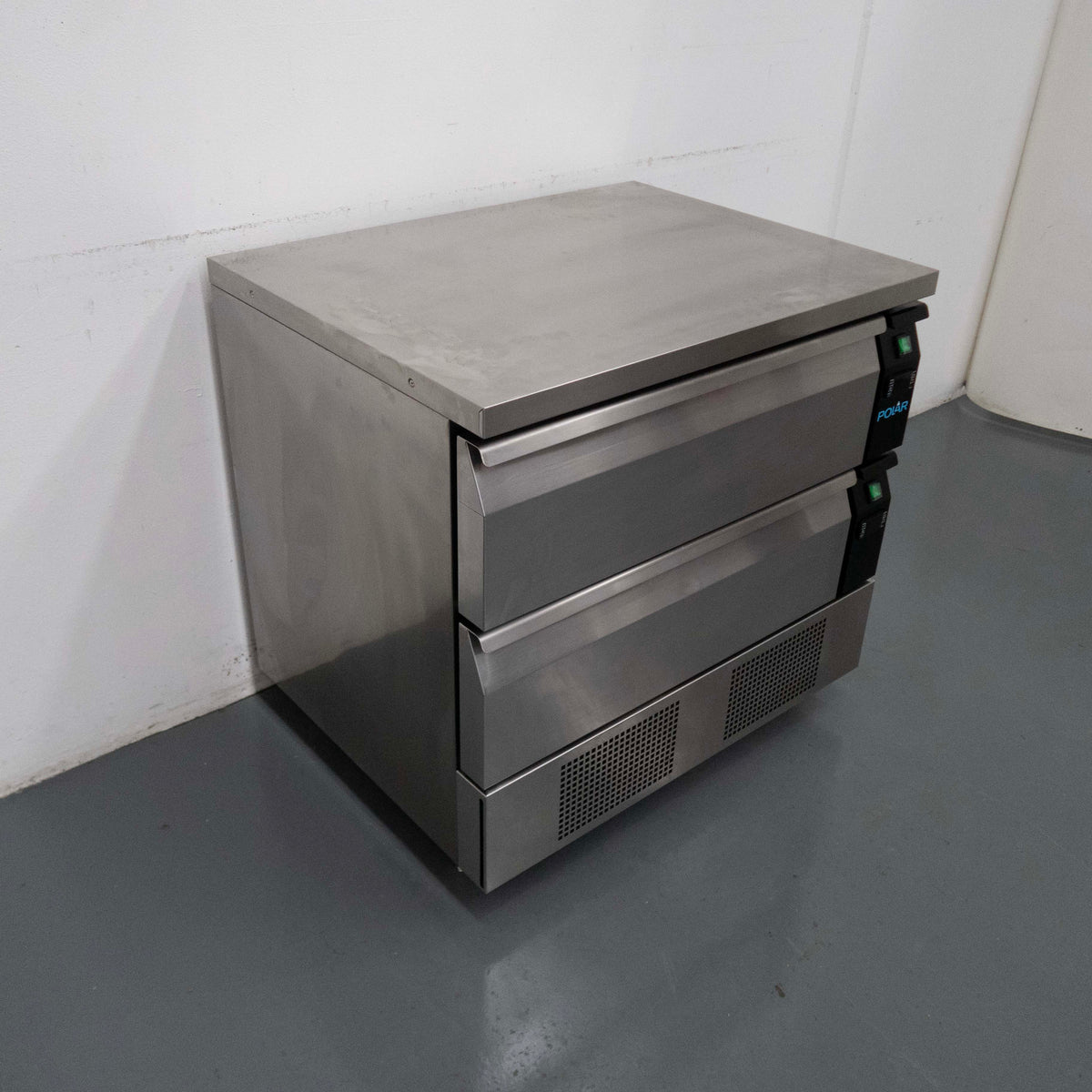 Polar DA996-A 2 Drawer Counter Fridge Freezer
