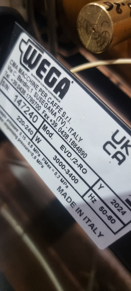 Wega EVD./2-RO 2 Group Coffee Machine