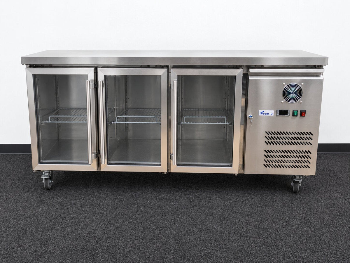 FED-X XUB7C18G3V Undercounter Fridge