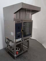 Zanussi ZCOE61B2SO 6 Tray Combi Oven with Stand + Exhaust Canopy