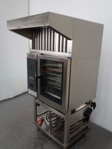 Zanussi ZCOE61B2SO 6 Tray Combi Oven with Stand + Exhaust Canopy