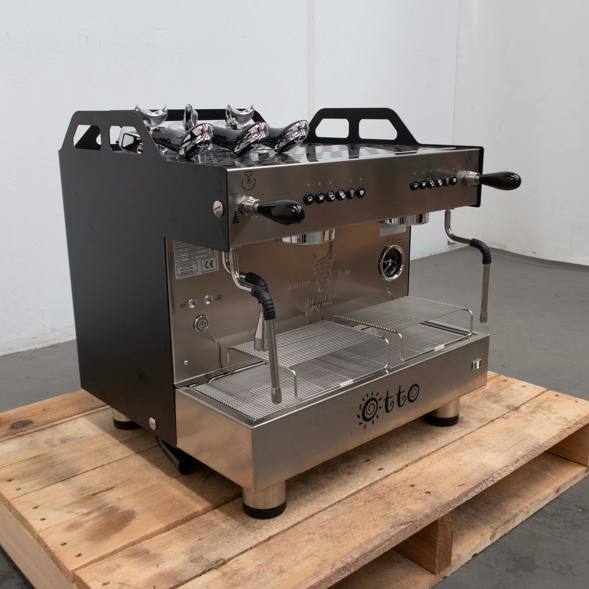 Bezzera Otto Compact De Electronic 2 Group Volumetric Coffee Machine