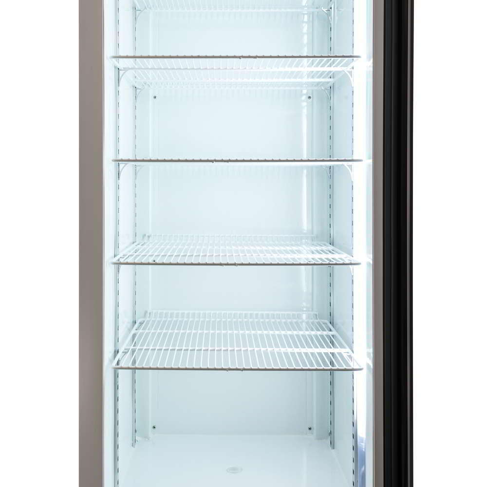 420 Litre Single Door Upright Display Fridge - Glass Door