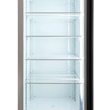 420 Litre Single Door Upright Display Fridge - Glass Door