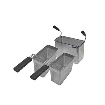 BARON 1/3 Pasta Cooker Basket Kit (3 Pieces).