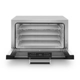 SMEG ALFA420E1HDS Humidified convection oven with side opening door - Three phase (single phase optional) Electronic controls 4 tray