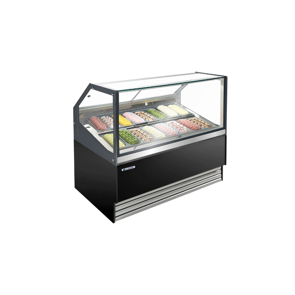 ALL-FROZEN Sunshine 16 Serve-Over Gelato Case - 10A Plug - Whisk Hospitality - GGM_TM16