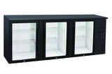 Anvil 3 Door Glass Door Back Bar BBZ0300