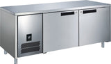 Glacian 2 Door Slimline 660mm Deep Freezer BFS61420
