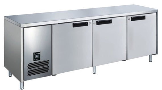 Glacian 3 Door Slimline 660mm Deep Freezer BFS61885