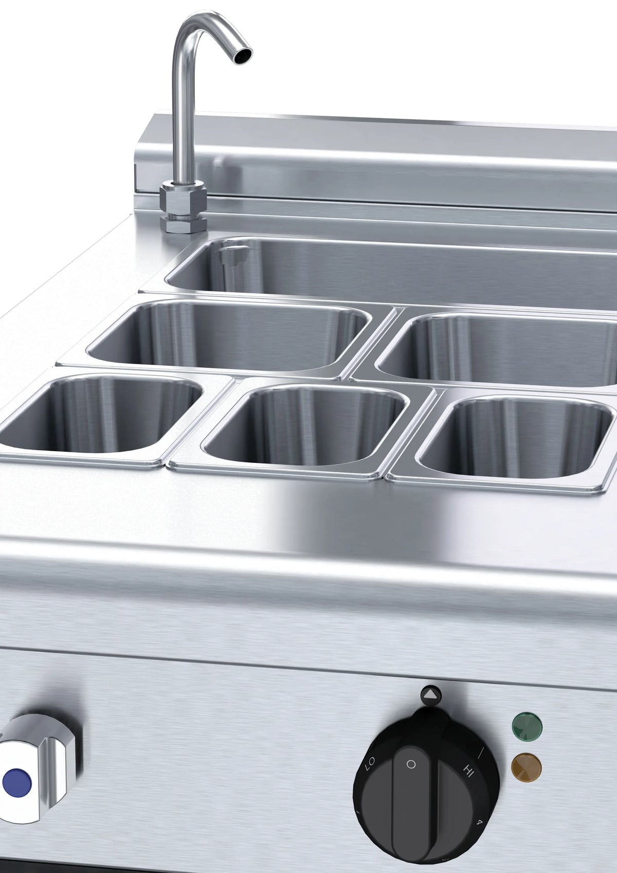 Waldorf 800 Series Bml8450E 450Mm Electric Bain Marie Low Back Version