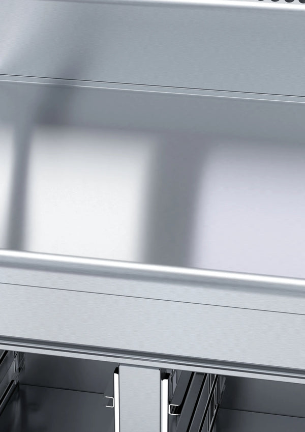Waldorf 800 Series Bt8900S Cb 900Mm Bench Top Salamander Support Cabinet Base