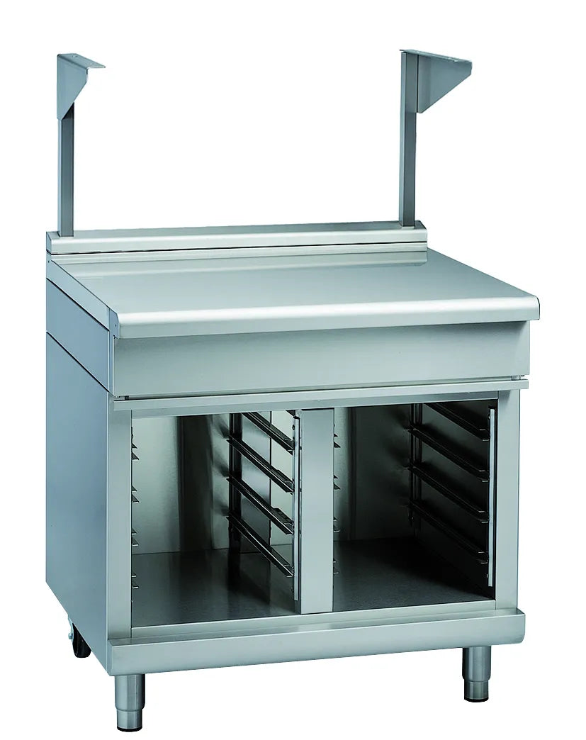 Waldorf 800 Series Btl8900S Cb 900Mm Bench Top Salamander Support Low Back Version Cabinet