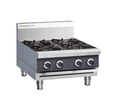 Cobra C6D B 600Mm Four Burner Gas Cooktop Bench Model