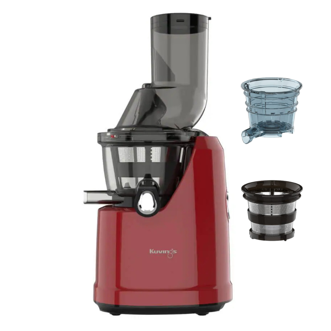 Kuvings C8000S Cold Press Juicer with Sorbet & Smoothie – Red - Whisk Hospitality - C8000S-RD