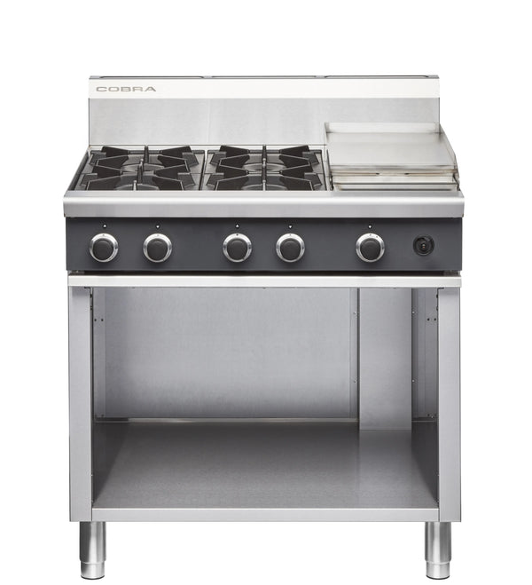 Cobra C9C 900Mm Four Burner Griddle Gas Cooktop