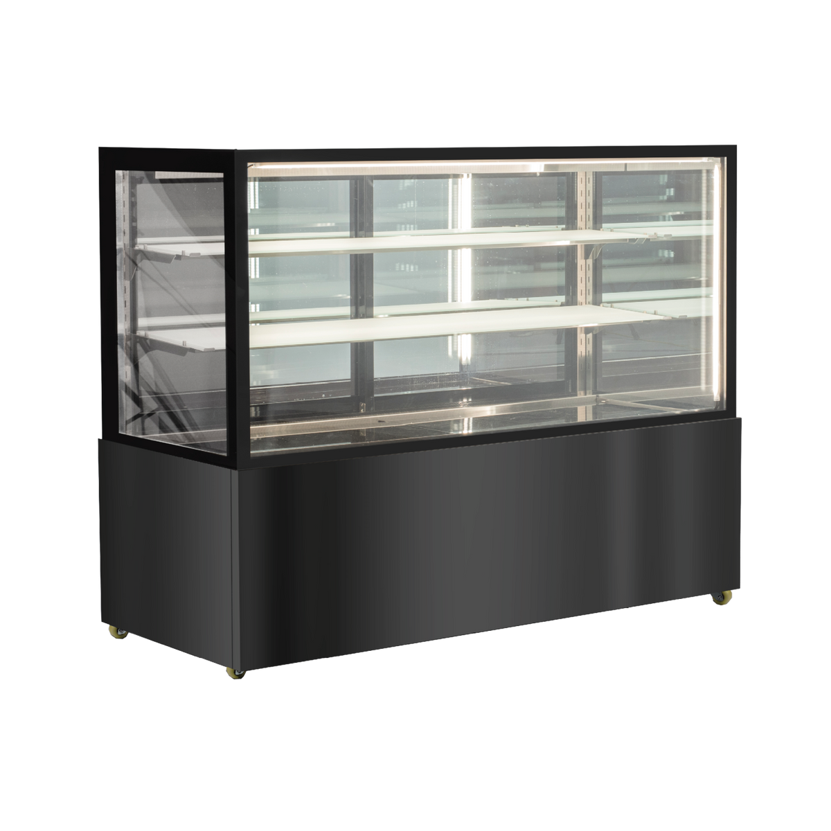 CDM215 Three Tiers Cake Display Refrigerators – Mirror Display - Whisk Hospitality - CDM215