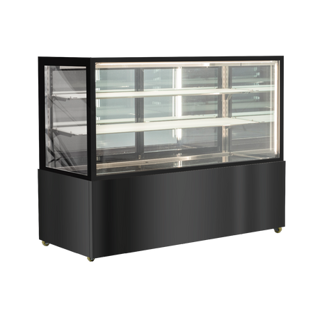 CDM215 Three Tiers Cake Display Refrigerators – Mirror Display - Whisk Hospitality - CDM215