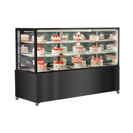 Exquisite CDM218 Three-Tier Cake Display Refrigerators – Mirror Display - Whisk Hospitality - CDM218