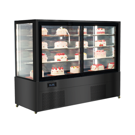 Exquisite CDM318 Three Tiers Cake Display Refrigerators – Mirror Display - Whisk Hospitality - CDM318