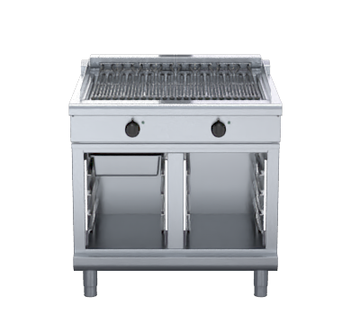 Waldorf 800 Series Chl8900Ed Cb 900Mm Electric Chargrill Low Back Version Cabinet Base
