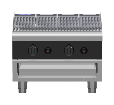 Waldorf Bold Chb8600G B 600Mm Gas Chargrill Bench Model