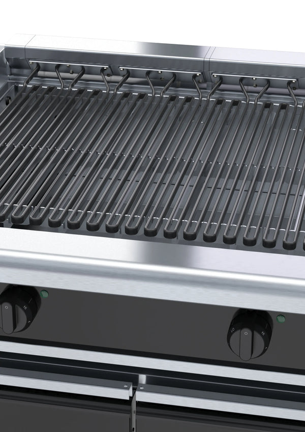 Waldorf Bold Chlb8900Ed Cd 900Mm Electric Chargrill Low Back Version Cabinet Base