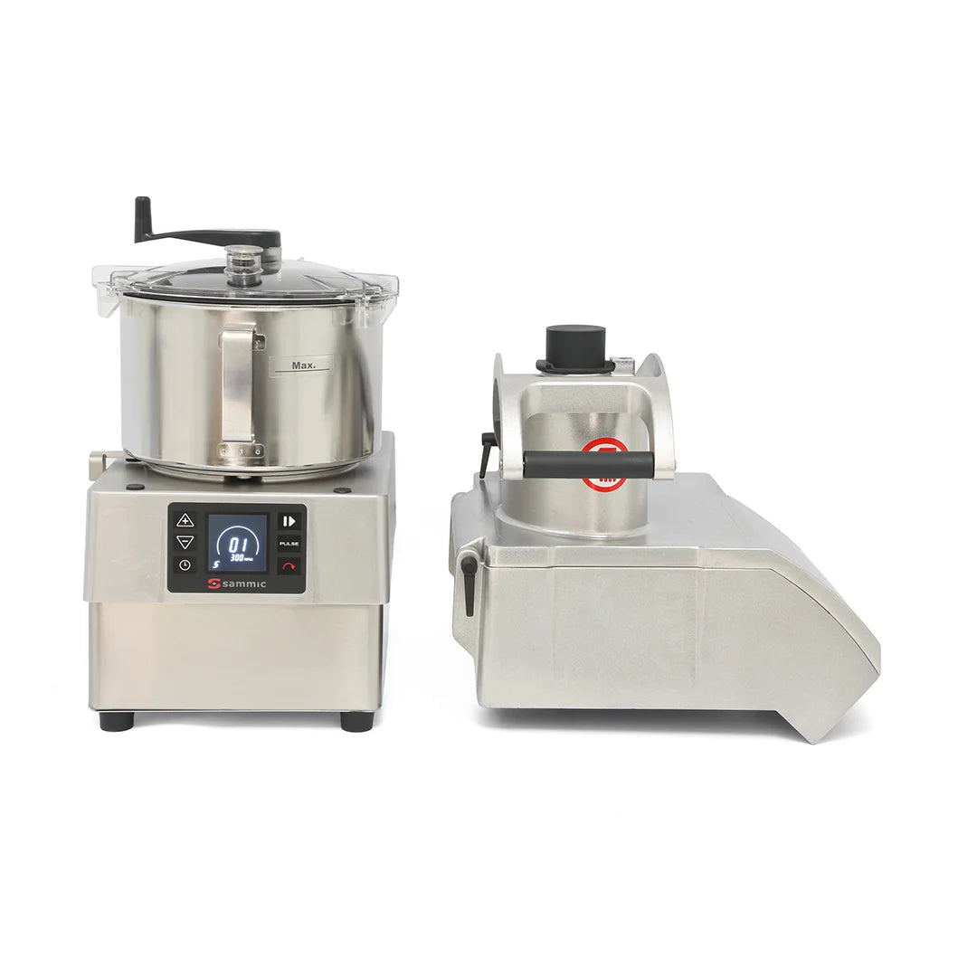 Sammic ultra range combination vege prep machine - 5.5l bowl