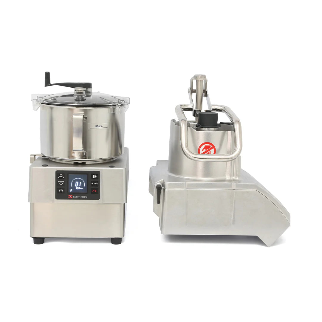 Sammic ultra range combination vege prep machine - 5.5l bowl