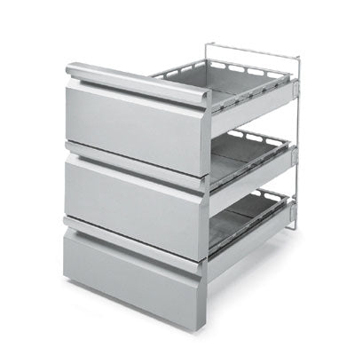 POLARIS Set of (2) two drawers in lieu of one door for refrigerated tables.