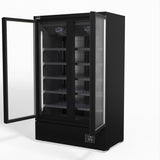 AG Supermarket Two Glass Doors Upright Display Fridge - 1000 Litre CSB1000