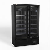 AG Supermarket Two Glass Doors Upright Display Fridge - 1000 Litre CSB1000